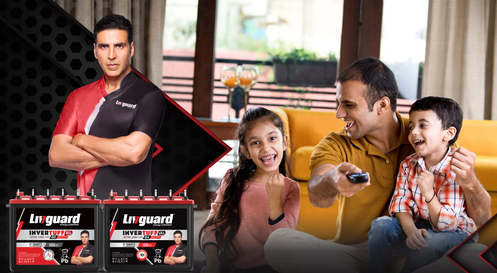 Livguard inverter batteries with 3D grid technology