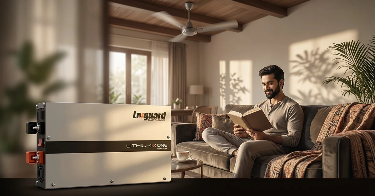 The Livguard Lithium X One unit