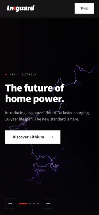 Slide 04 — Lithium composed at mobile width